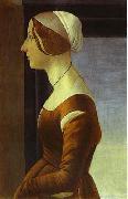 Sandro Botticelli Portrait of a Woman Spain oil painting reproduction